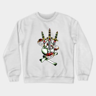 Death or Glory tattoo design. Crewneck Sweatshirt